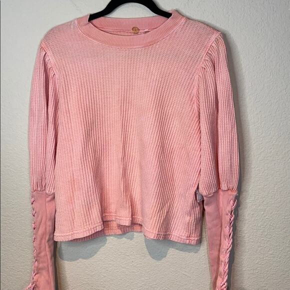 Free People TASHA THERMAL SHIRT - Picture 4 of 12